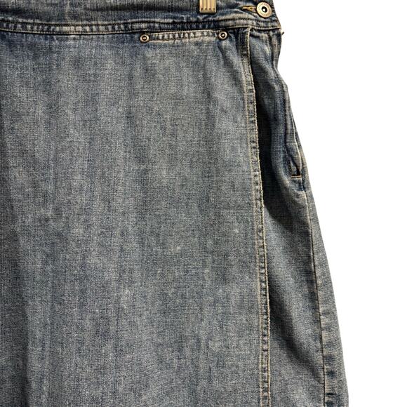 Y2K, retro Liz Claiborne light wash denim skort, size 12 - Picture 8 of 12